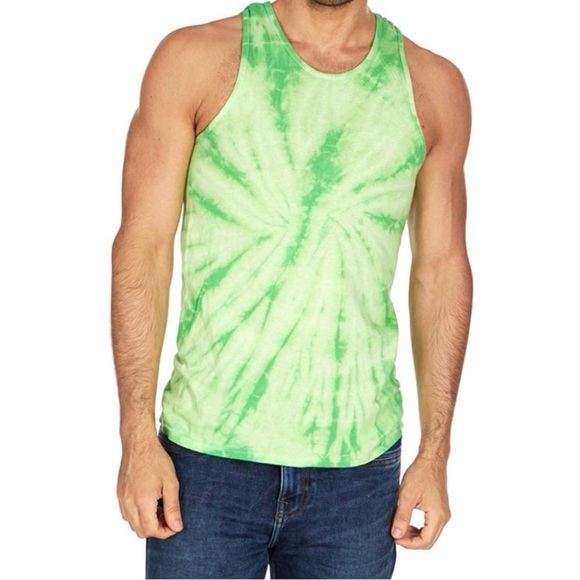 VOLCOM Men's Tie Dye Sleeveless Tank Top - Picture 1 of 8